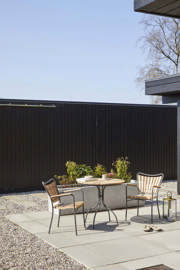 Ellen cafébord - antracit Ø80 