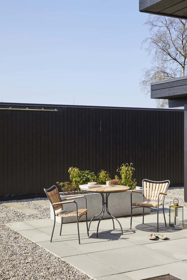 Ellen cafébord - antracit Ø80 