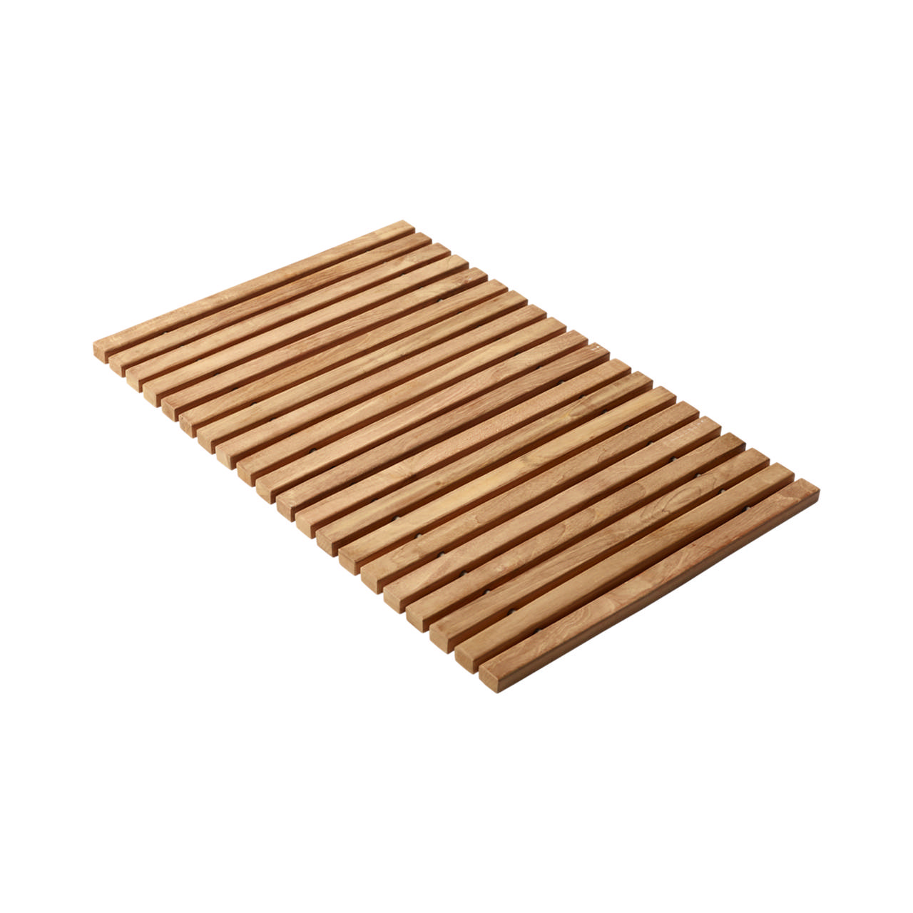 Everyday mellemstor bademåtte - teak