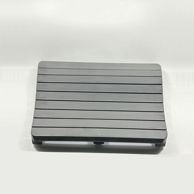 Sæde til Kerteminde stol, sort polywood