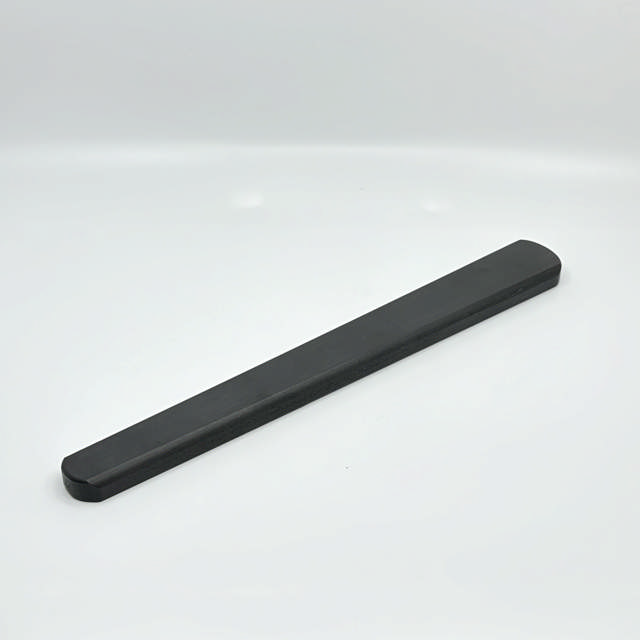 Højre armlæn til Kerteminde solvogn, sort polywood