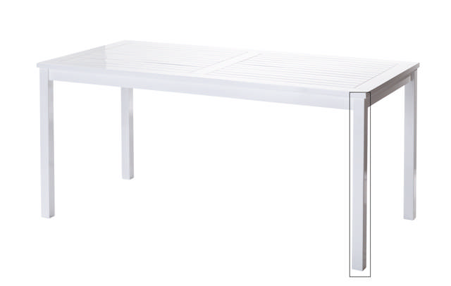 Ben til Rosenborg/Amalienborg/sofiero bord, PU hvid