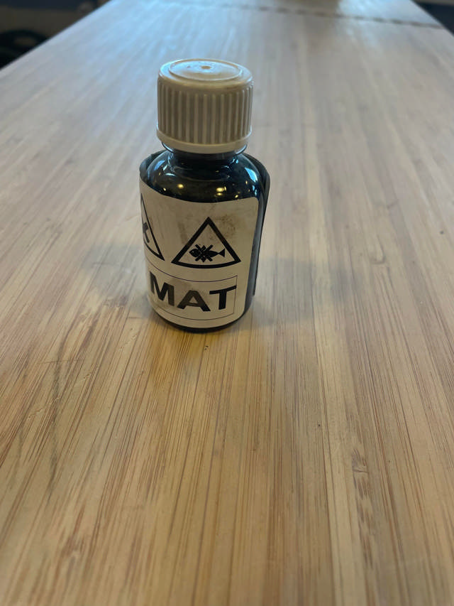 Reperationsmaling, mat sort